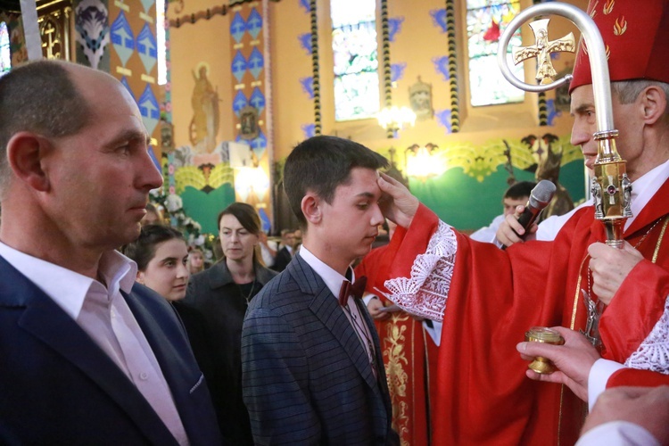 Bierzmowanie w Przeczycy