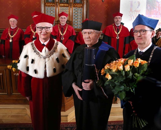 Doktorat honoris causa UJ dla Wiesława Myśliwskiego
