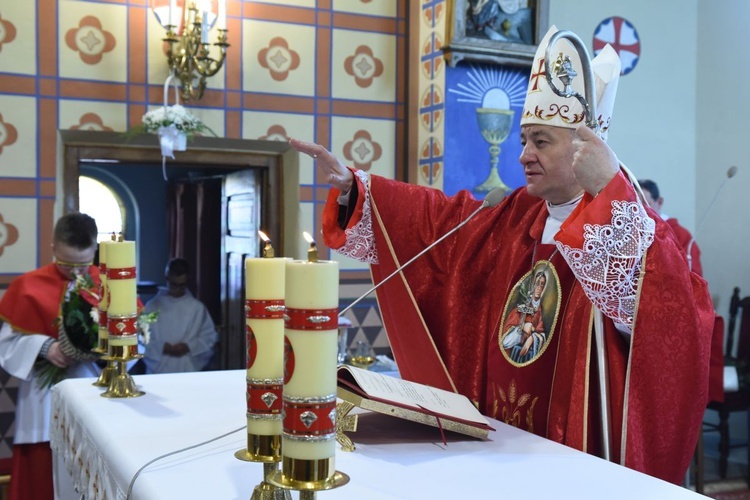 Bierzmowanie w Nowym Sączu Biegonicach