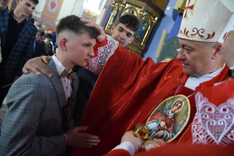 Bierzmowanie w Nowym Sączu Biegonicach