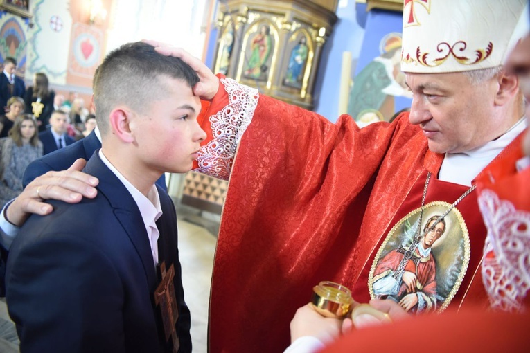 Bierzmowanie w Nowym Sączu Biegonicach