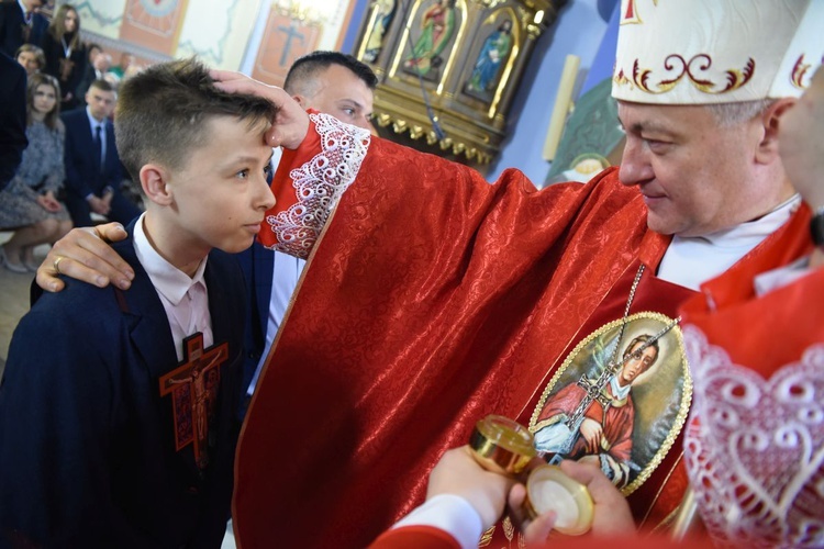 Bierzmowanie w Nowym Sączu Biegonicach