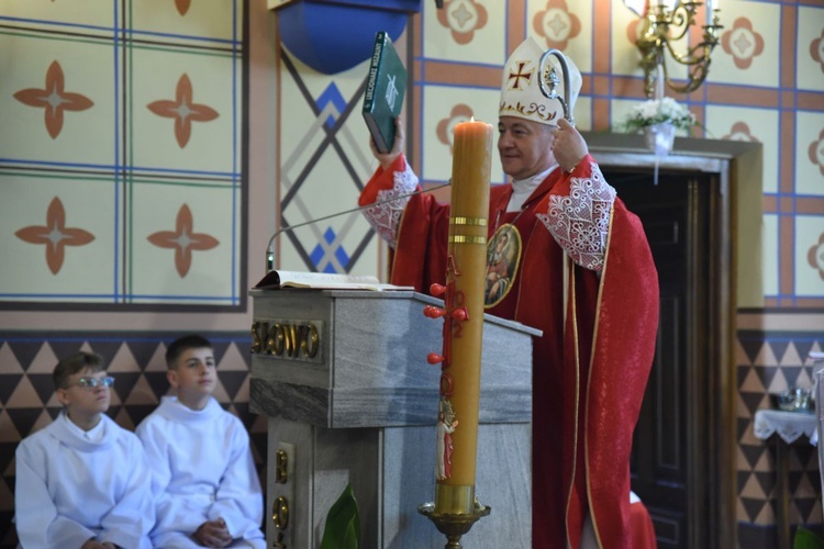 Bierzmowanie w Nowym Sączu Biegonicach