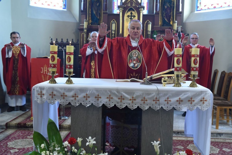 Bierzmowanie w Nowym Sączu Biegonicach