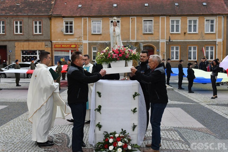 Mieszkańcy Rzepina razem z Matką Bożą Fatmiską prosili o pokój