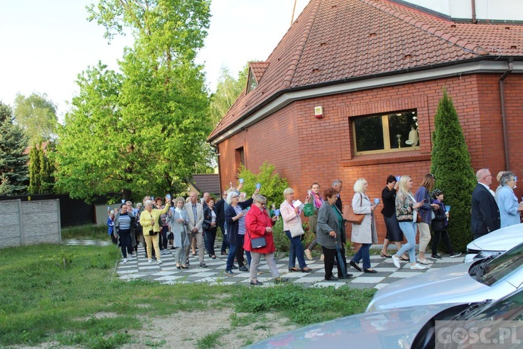 Nowa maryjna kapliczka w Zielonej Górze