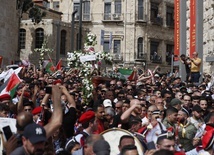 Jerozolima: Starcia na pogrzebie zamordowanej dziennikarki 