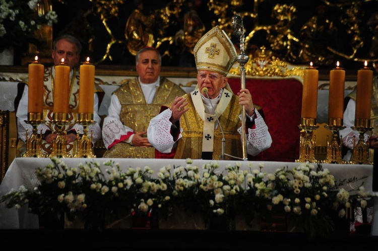 Poświęcenie organów w bazylice Mariackiej