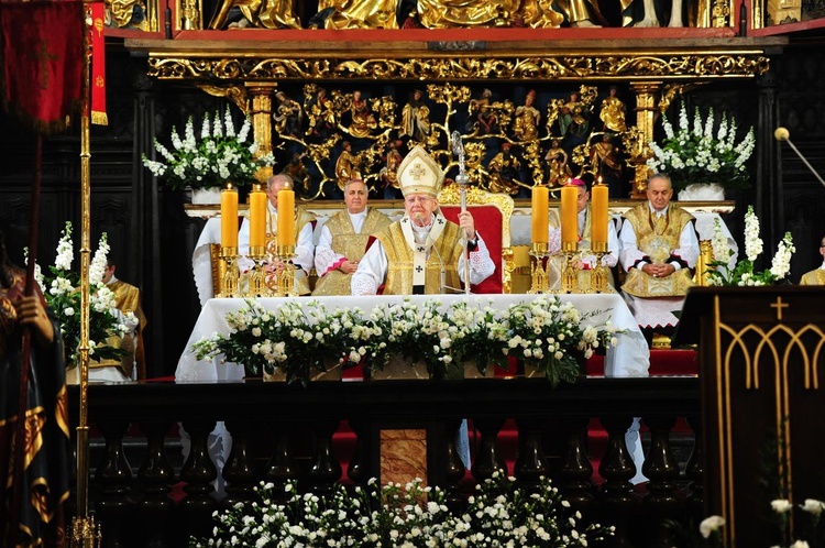 Poświęcenie organów w bazylice Mariackiej