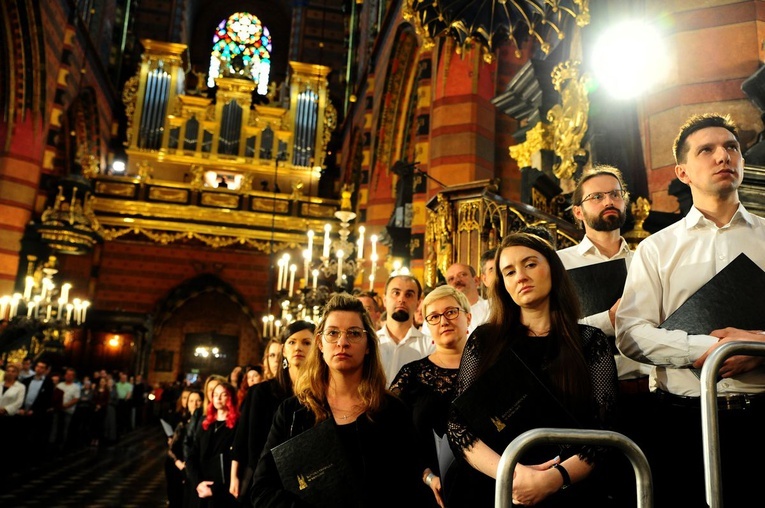 Poświęcenie organów w bazylice Mariackiej