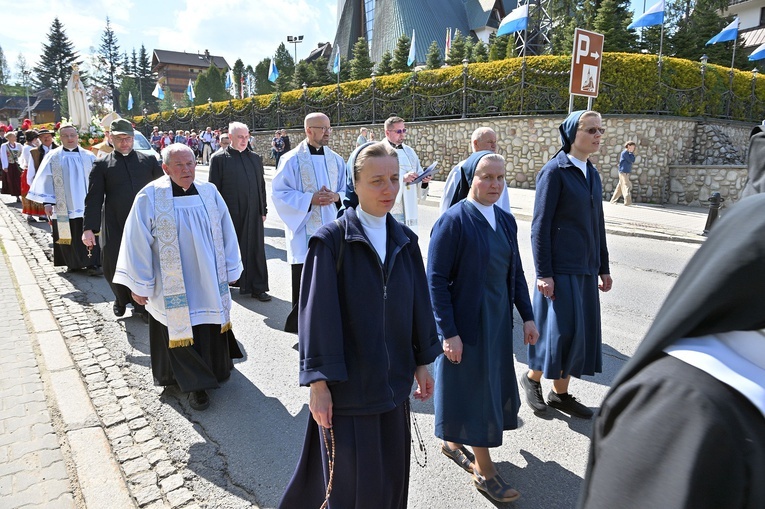 Procesja fatimska w Zakopanem