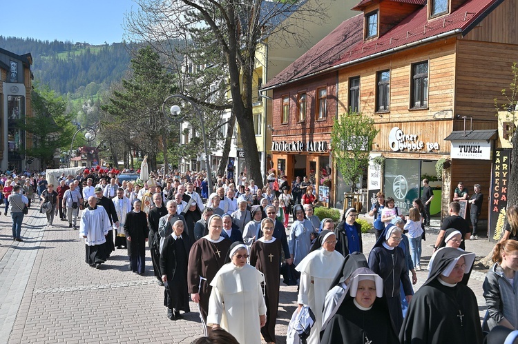 Procesja fatimska w Zakopanem