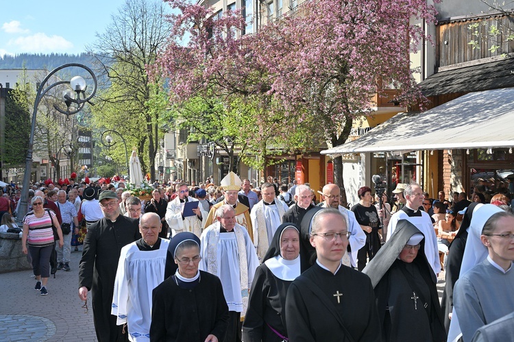 Procesja fatimska w Zakopanem