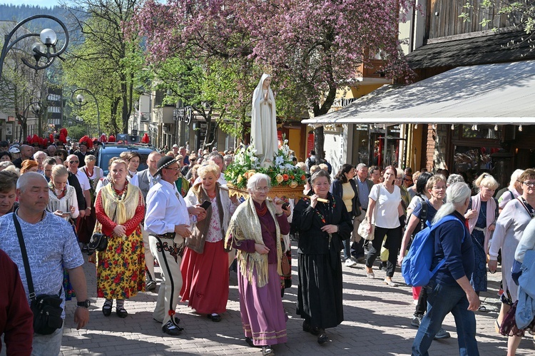 Procesja fatimska w Zakopanem