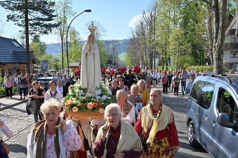 Procesja fatimska w Zakopanem