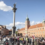 Wielka procesja różańcowa. Za Polskę