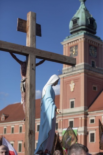 Wielka procesja różańcowa. Za Polskę