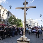 Wielka procesja różańcowa. Za Polskę