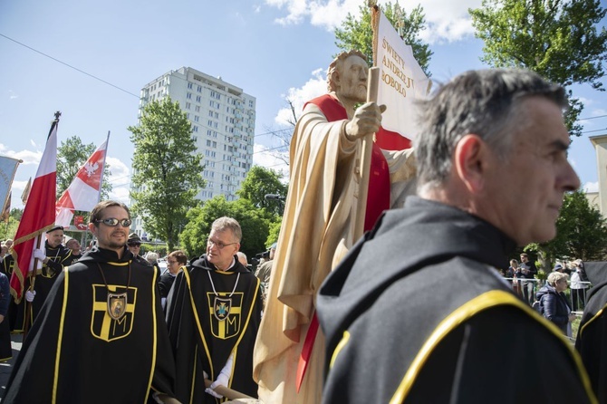 Wielka procesja różańcowa. Za Polskę