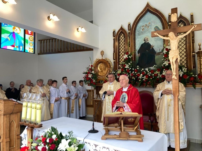 Obchody wspomnienia św. Andrzeja Boboli w Strachocinie