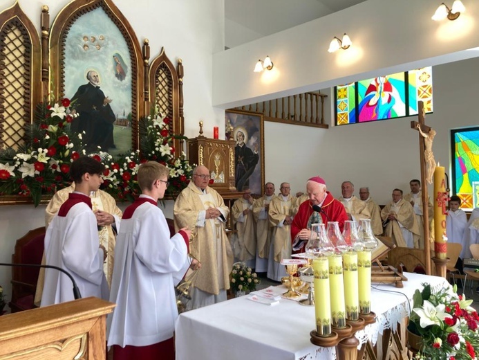 Obchody wspomnienia św. Andrzeja Boboli w Strachocinie