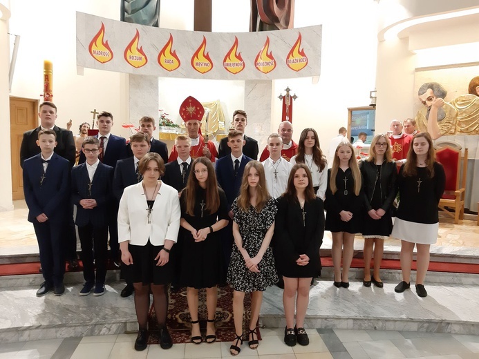 Bierzmowanie w Moszczenicy 2022