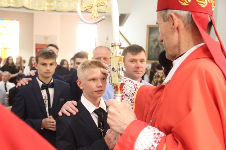 Bierzmowanie w Moszczenicy 2022