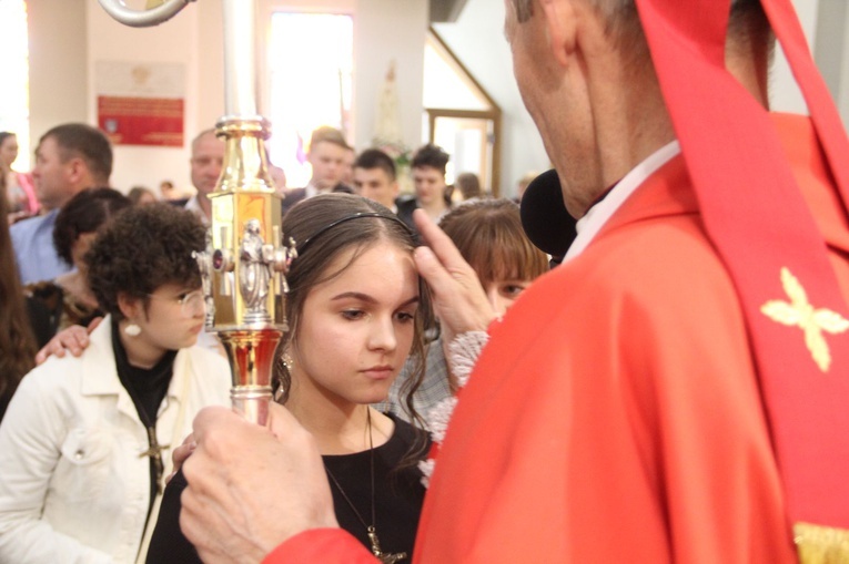 Bierzmowanie w Moszczenicy 2022