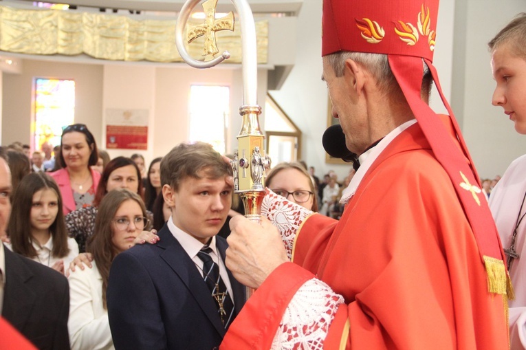 Bierzmowanie w Moszczenicy 2022