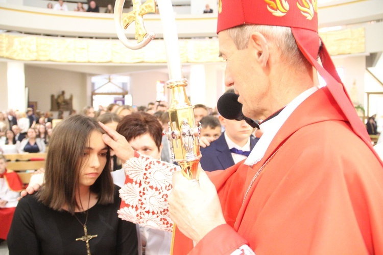 Bierzmowanie w Moszczenicy 2022