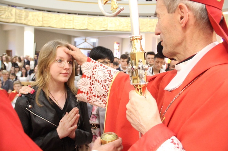 Bierzmowanie w Moszczenicy 2022