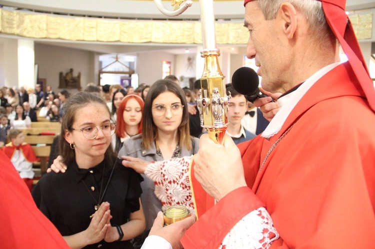 Bierzmowanie w Moszczenicy 2022