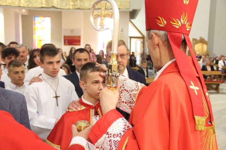 Bierzmowanie w Moszczenicy 2022