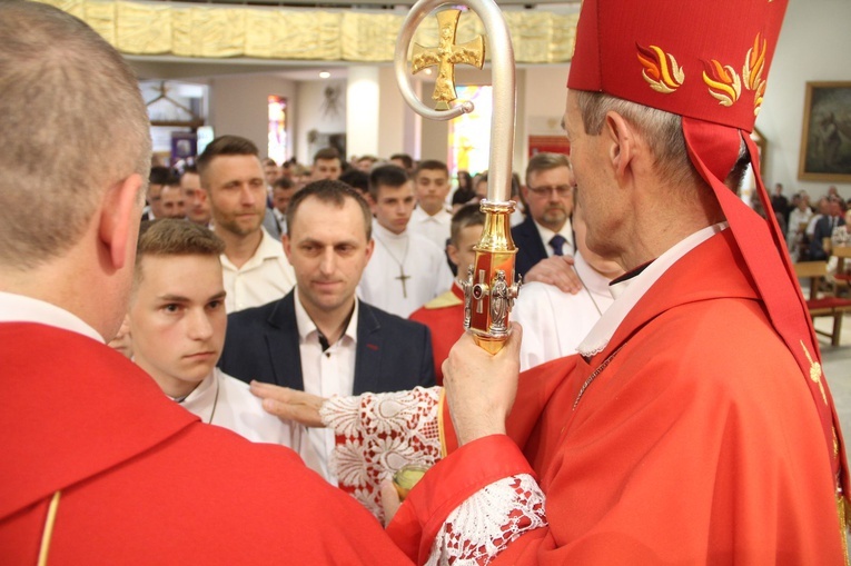 Bierzmowanie w Moszczenicy 2022