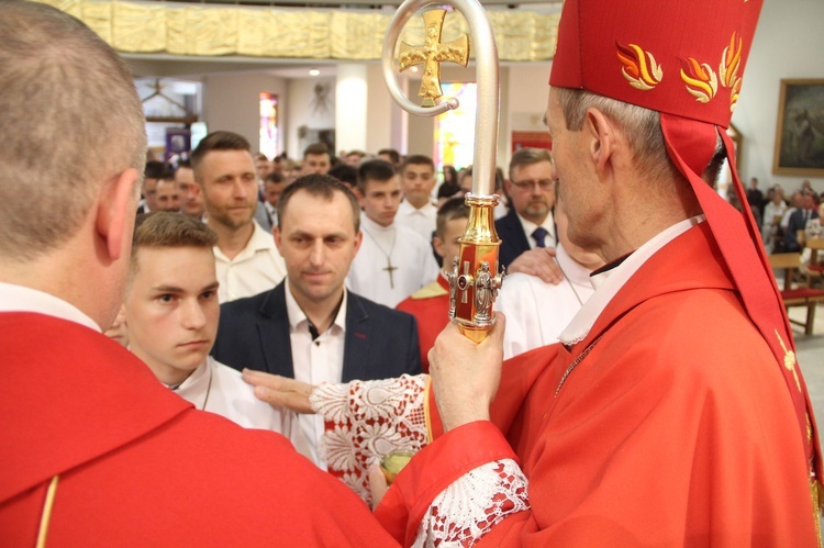 Bierzmowanie w Moszczenicy 2022