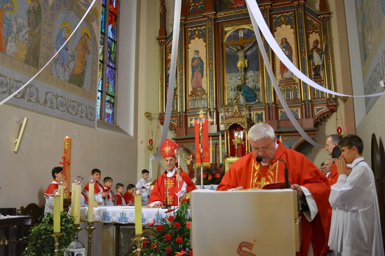 Bierzmowanie w Łużnej 2022