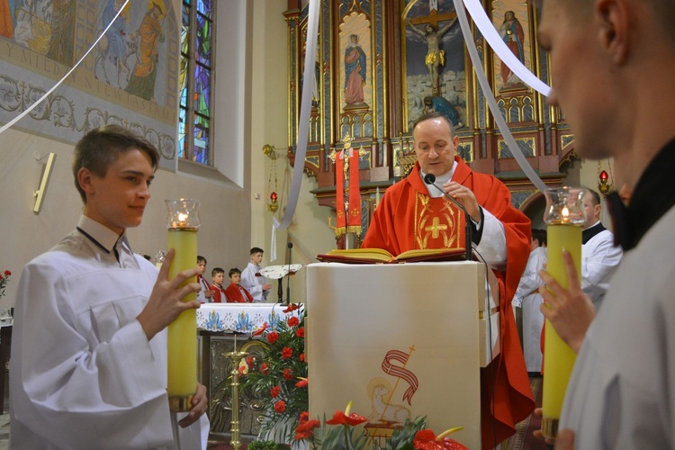 Bierzmowanie w Łużnej 2022