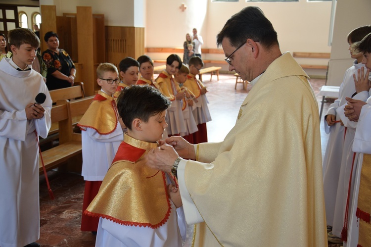 Dobra. Błogosławieństwo nowych ministrantów