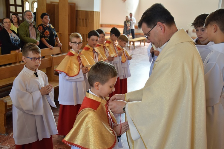 Dobra. Błogosławieństwo nowych ministrantów