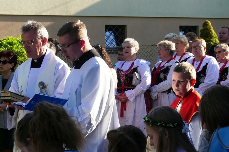 Dziękczynny koncert "Małego Haśnika" z Żabnicy dla Matki Bożej w Leśnej