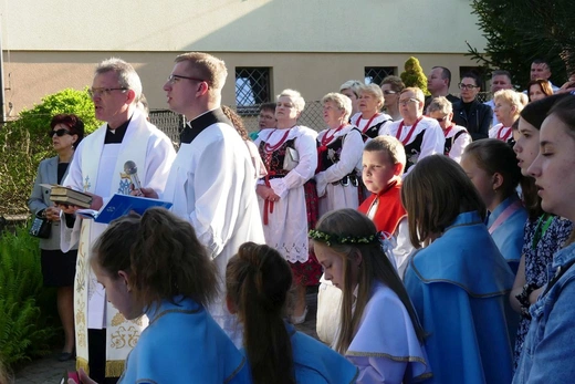 Dziękczynny koncert "Małego Haśnika" z Żabnicy dla Matki Bożej w Leśnej