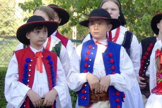Dziękczynny koncert "Małego Haśnika" z Żabnicy dla Matki Bożej w Leśnej