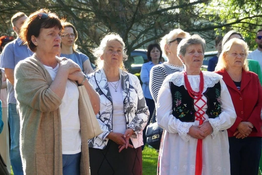 Dziękczynny koncert "Małego Haśnika" z Żabnicy dla Matki Bożej w Leśnej