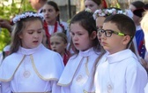 Dziękczynny koncert "Małego Haśnika" z Żabnicy dla Matki Bożej w Leśnej