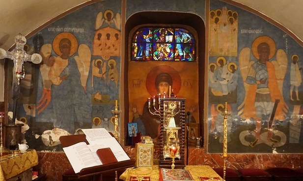 Freski Nowosielskiego z cerkwi na Woli zabytkiem