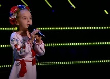 Mała Ukrainka Amelka Anisevych zaśpiewa na papieskim festynie