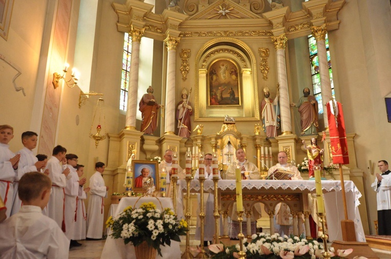 Św. Jan Paweł II w Radomyślu Wielkim