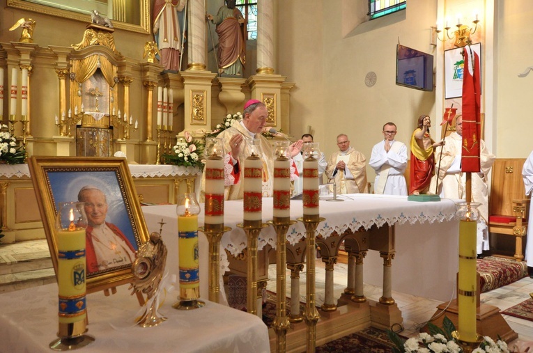 Św. Jan Paweł II w Radomyślu Wielkim