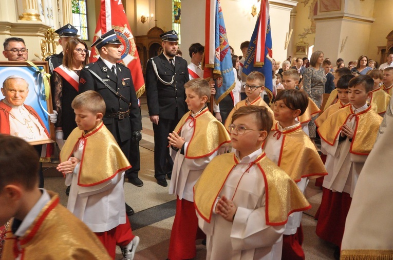 Św. Jan Paweł II w Radomyślu Wielkim