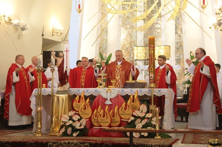 Bierzmowanie u Matki Bożej Fatimskiej w Tarnowie, cz. 1